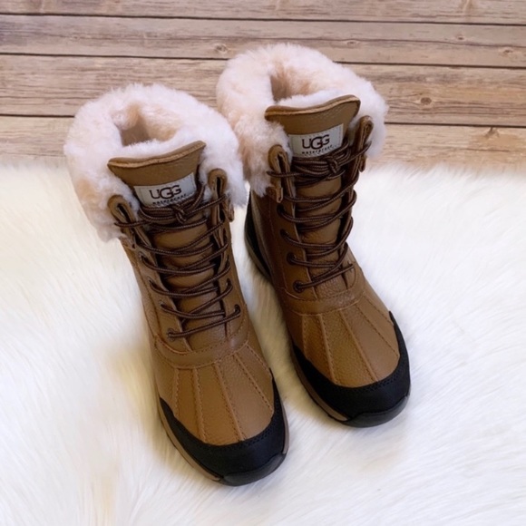 UGG Adirondack III Chestnut Waterproof Boots - Picture 5 of 10